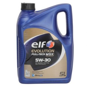 Ulje za motor ELF EVO 5W30 F.T. MSX 5L