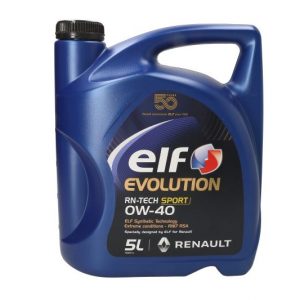 Ulje za motor ELF EVO 0W40 R-T. SPORT 5L