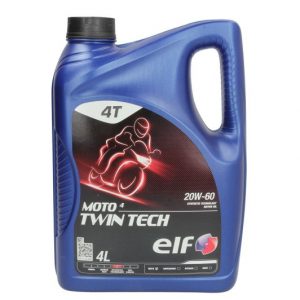 Ulje za motor ELF MOTO 4 TWIN TECH 20W60 4L