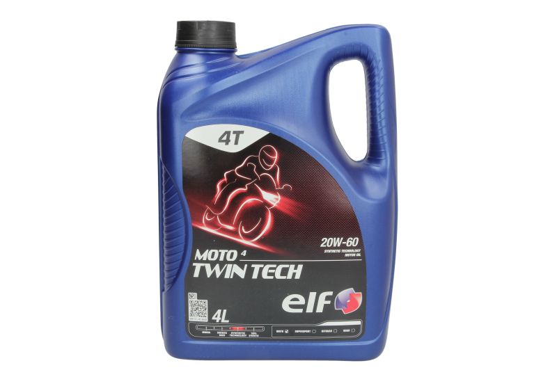 Ulje za motor ELF MOTO 4 TWIN TECH 20W60 4L