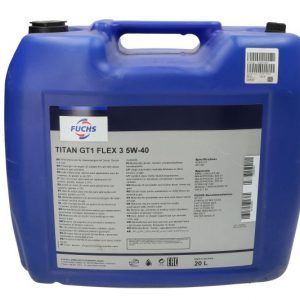 Ulje za motor FUCHS OIL TITAN GT1 F.3 5W40 20L