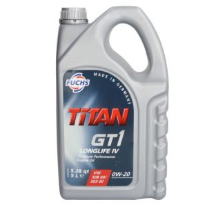 Ulje za motor FUCHS OIL TITAN GT1 LL IV 0W20 5L