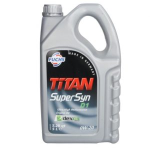 Ulje za motor FUCHS OIL TITAN SUP.D1 0W20 5L