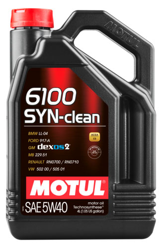 Ulje za motor MOTUL 6100 SYN-CLEAN 5W40 4L