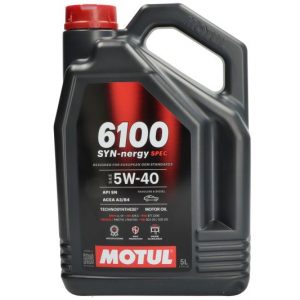 Ulje za motor MOTUL 6100 SYN-NER S 5W40 5L