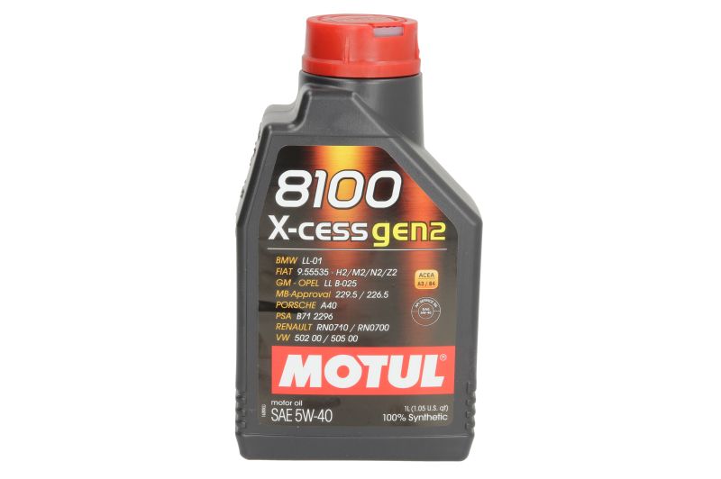 Ulje za motor MOTUL 8100 X-CESS GEN2 5W40 1L