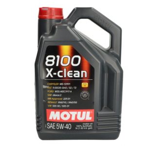 Ulje za motor MOTUL 8100 X-CLEAN 5W40 C3 5L