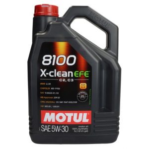 Ulje za motor MOTUL 8100 X-CLEAN EFE 5W30 5L