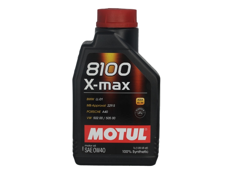 Ulje za motor MOTUL 8100 X-MAX 0W40 1L