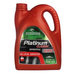 Ulje za motor ORLEN PLAT CL. GAS 15W40 4,5L