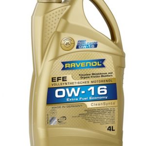 Ulje za motor RAVENOL RAV EFE SAE 0W16 4L