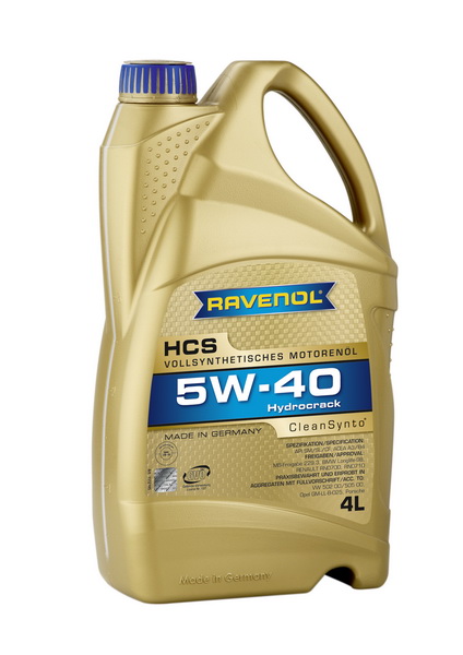 Ulje za motor RAVENOL RAV HCS SAE 5W40 4L