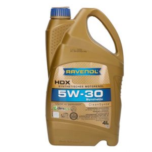 Ulje za motor RAVENOL RAV HDX SAE 5W30 4L