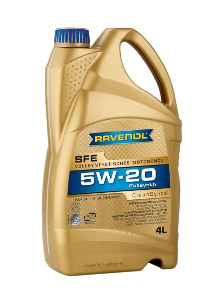 Ulje za motor RAVENOL RAV SFE SAE 5W20 4L