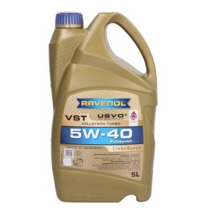 Ulje za motor RAVENOL RAV TURBO VST 5W40 5L