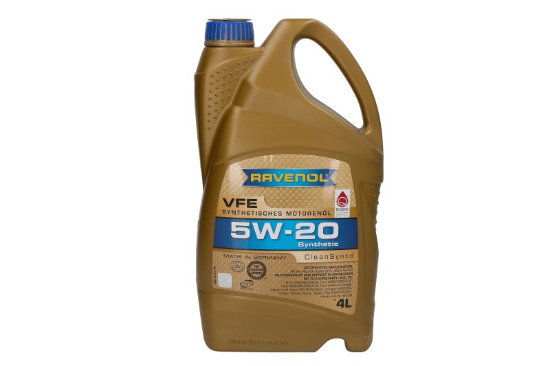 Ulje za motor RAVENOL RAV VFE SAE 5W20 4L