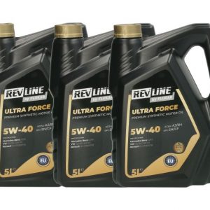 Ulje za motor REVLINE ULTRA F. 5W40 5L SET