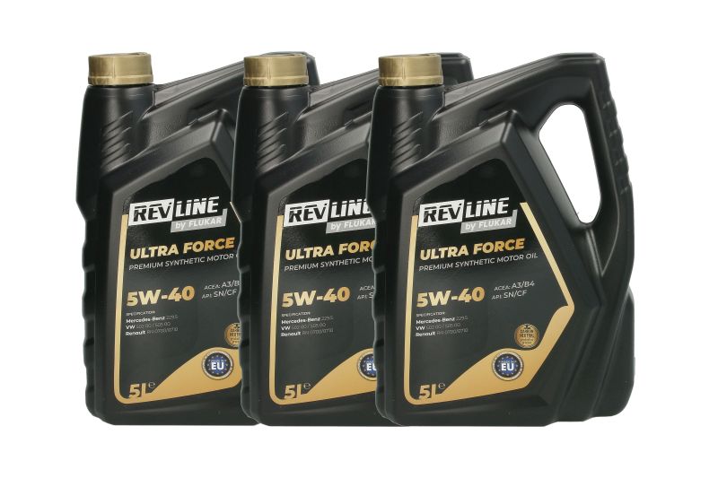 Ulje za motor REVLINE ULTRA F. 5W40 5L SET