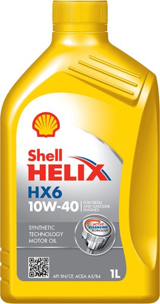 Ulje za motor SHELL HELIX HX6 10W40 1L