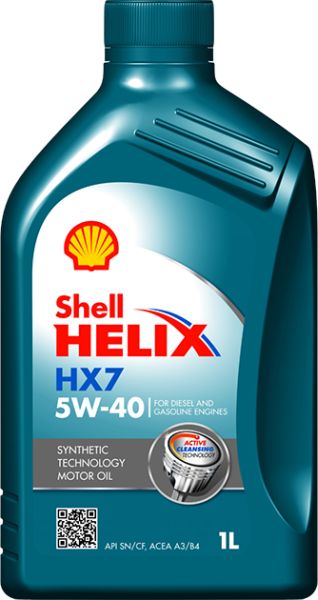 Ulje za motor SHELL HELIX HX7 5W40 1L
