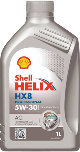 Ulje za motor SHELL HELIX P.HX8 AG 5W30 1L