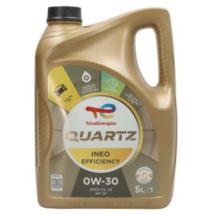 Ulje za motor TOTALENERGIES QUARTZ 0W30 EFFICENCY 5L