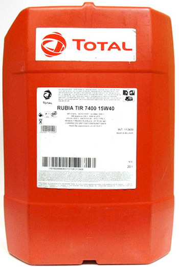 Ulje za motor TOTALENERGIES RUBIA 15W40 7400 20L