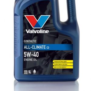 Ulje za motor VALVOLINE ALL CLIMATE 5W40 C3 5L